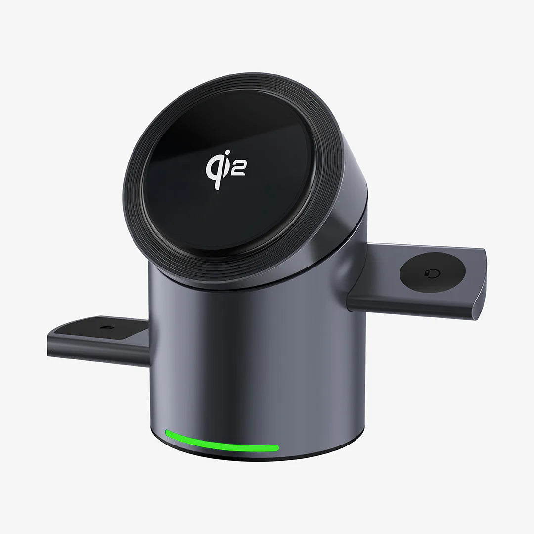 Estación de carga inalámbrica Halo MagSafe 3 en 1 Qi2
