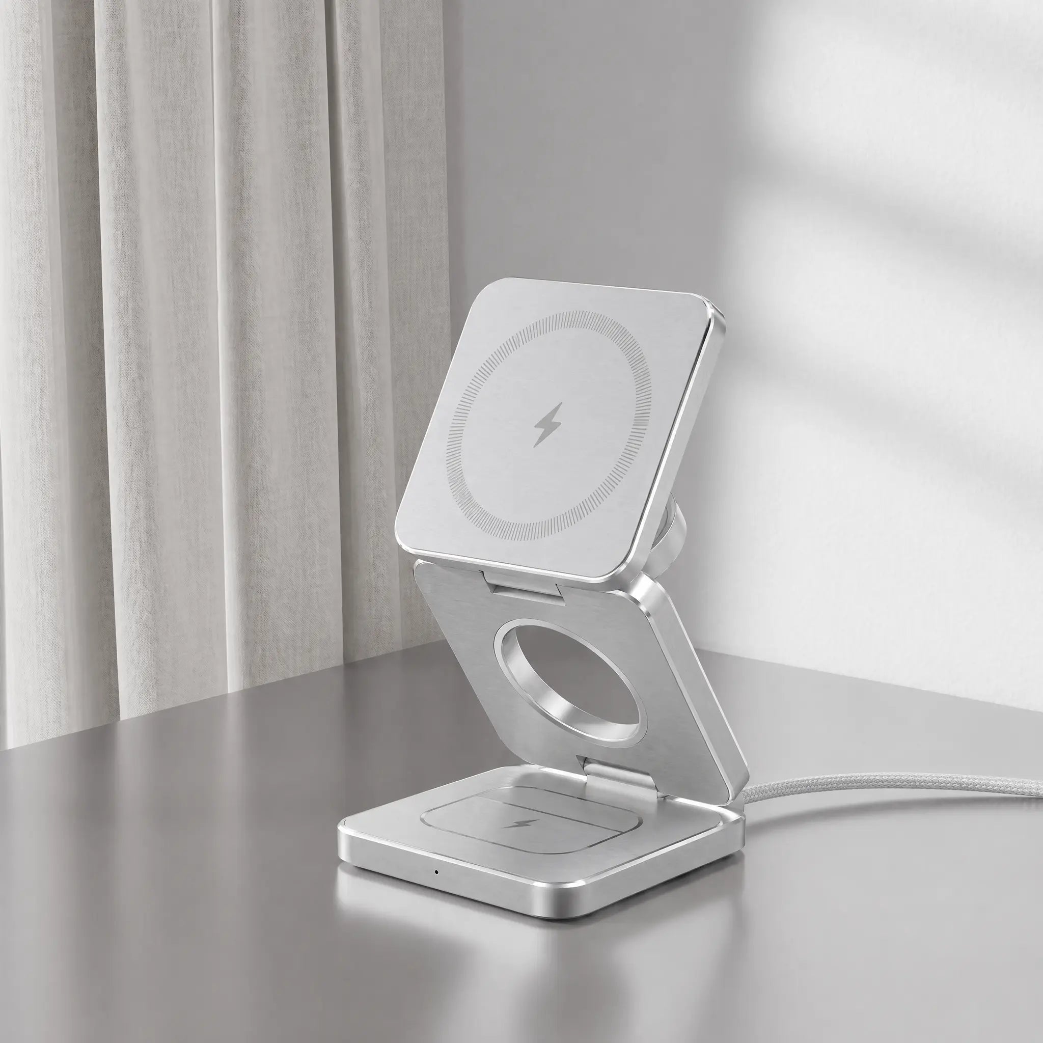 Cargador Inalámbrico Plegable MagSafe 3 en 1